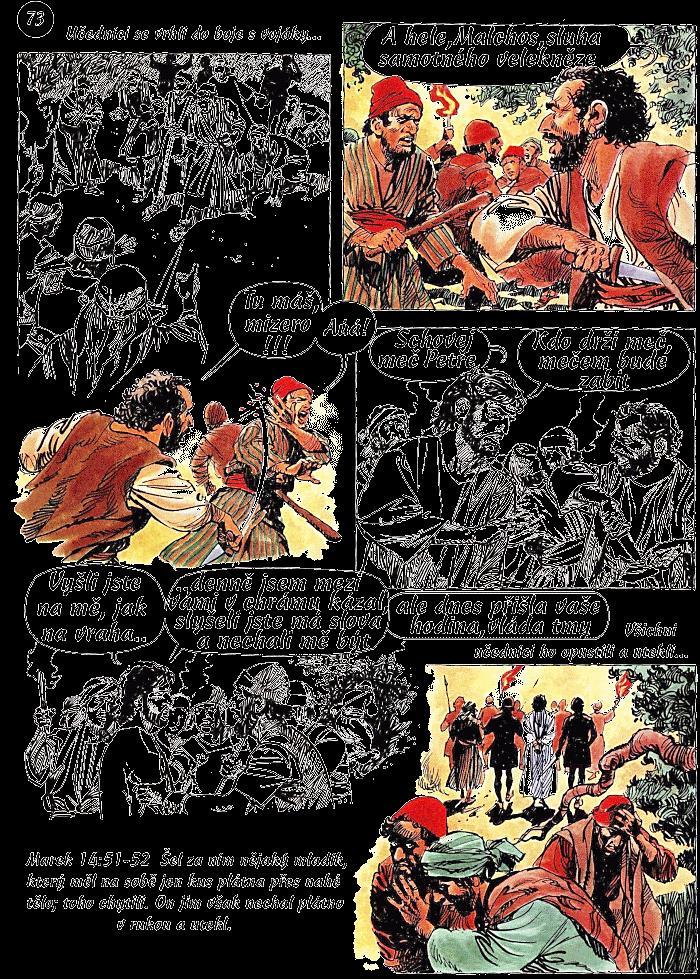 Kreslený příběh Ježíše Krista Smíchovský Zpravodaj, informační týdeník vydává Sbor CASD Praha Smíchov