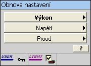 Nastavení přístroje 44 Mohou ale existovat i položky, které umožňují výběr z několika akcí.