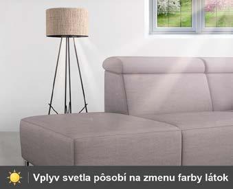 Veľký pozor si dávajte aj na sedenie na sedačke v oblečení z rifľoviny. Tento materiál má tendenciu sa odtláčať na čalúnenie sedačky a zanechávať tak veľmi odolné škvrny.