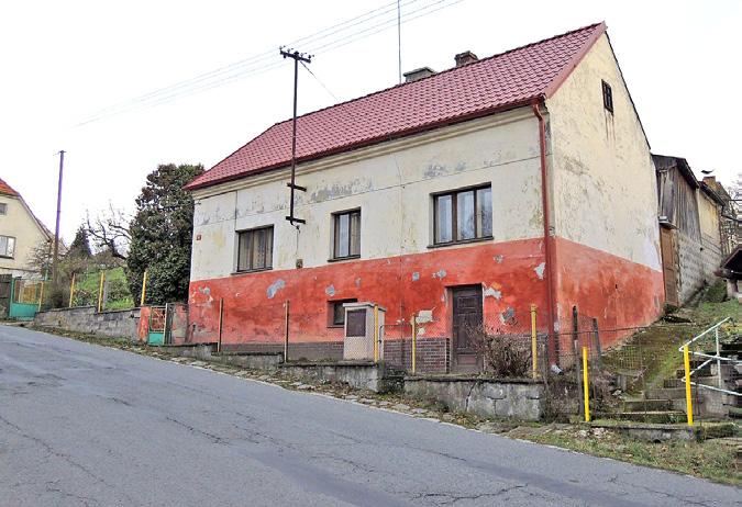 RODINNÝ DŮM V OBCI DOLNÍ BĚLÁ Jednalo se o rodinný dům situovaný při hlavní komunikaci vedoucí obcí Dolní Bělá.