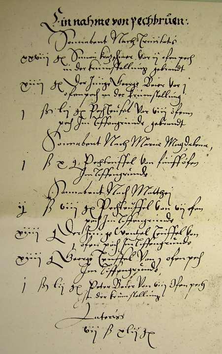 Dehtáři, včetně lokality pece: Simon Krezschmer, Krummstellung Georg Beier, Krummstellung Pechteuffel, Tieffengrund Wentzel Teiffel, Tieffengrund Georg