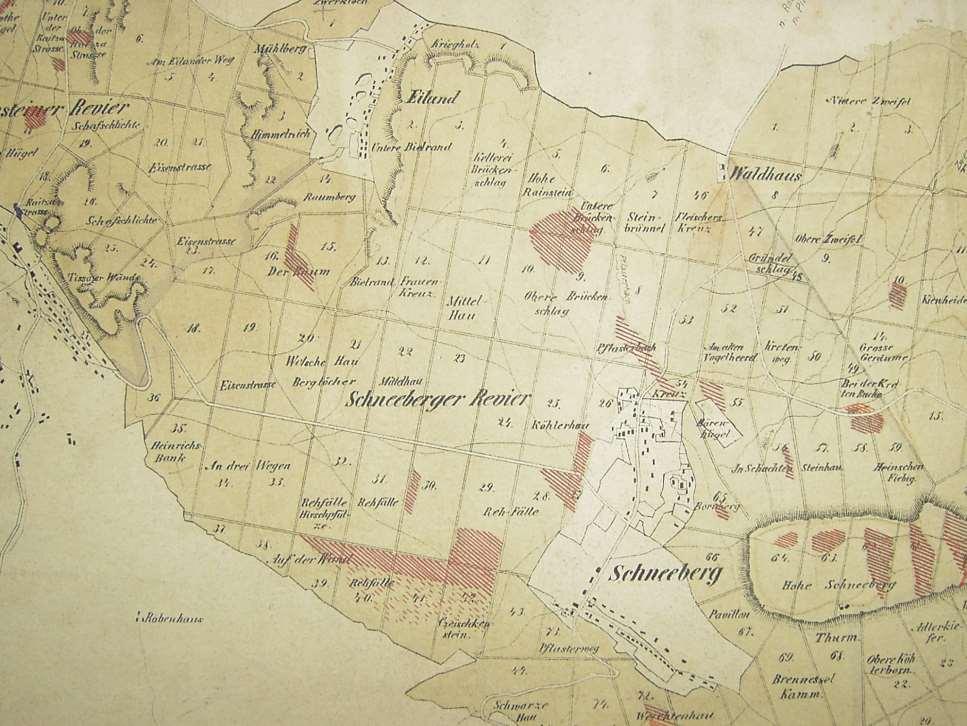 Revír Schönstein v Rájci x v Ostrově, Schaafschlichte 1796 znovu nově postavená Josefem Pfitznerem z Tisé čp.
