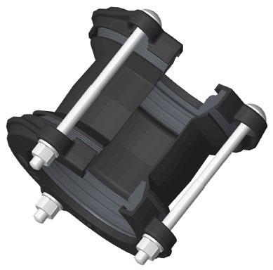 Řada MaxiFit Plus Konstrukční výhody výrobku Optimalizovaná konstrukce těsnění Unikátní těsnění s charakteristickými obvodovými žebry poskytuje nasunutí usnadňující montáž pro maximální utěsnění na