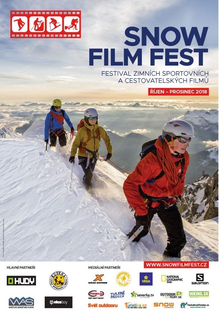 KULTURA Snow Film Fest SNOW FILM FEST Datum: 8. 11. 2018, čtvrtek Začátek: 18.00 hod.
