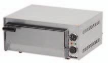 DxHxV cm příkon kw 12163 65 55x43x24,5 2 / 230 V 9 950,00 14 725,- Elektrická pizza pec MINI 2 Bartscher Celonerezové provedení, rozměr vnitřní komory 41x37x9 cm, dno ze   DxHxV cm