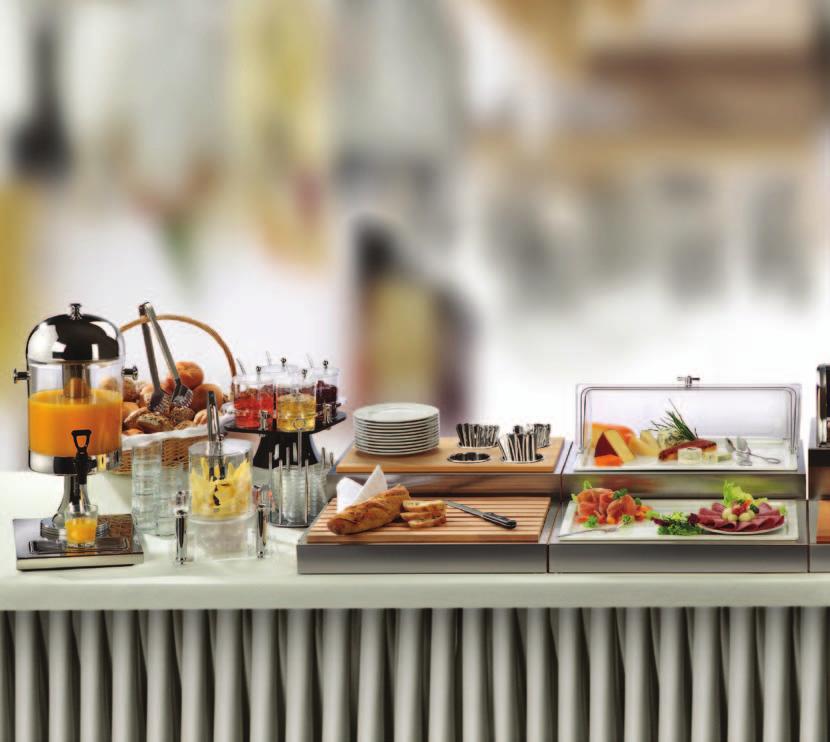 4 STAVEBNICOVÝ BUFETOVÝ SYSTÉM - exkluzivní a individuální Buffet system je modulová