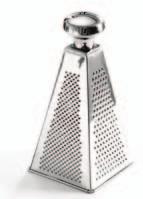 49 Síto na knedlíčky nebo halušky Je vyrobené z nerezové potravinářské oceli. Průměr otvorů je 1 a 0,7 cm.