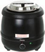 360 (V) mm, Ø 330 mm Hmotnost: 4,5 kg Včetně 8 magnetických štítků s názvy polévek Kotlík na polévku De Luxe 2 875,- Kč * Kat.