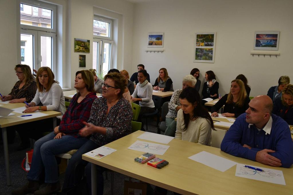 Výsledky Poradenského a vzdělávacího centra za rok 2017: realizovali jsme 109 vzdělávacích programů, kde jsme účastníkům vystavili 1495 osvědčení poskytli jsme supervizní a poradenské služby 15