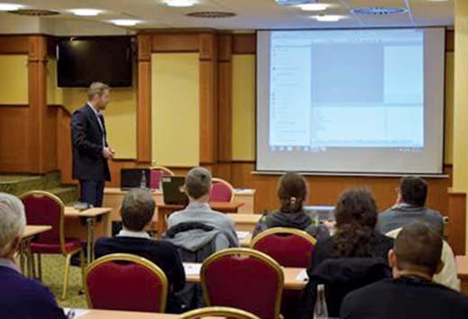 Dalším, neméně zajímavým tématem, bylo Plánování Ethernetových sí pomocí programu Integrated Achitecture Builderu od firmy Rockwell Automa on.
