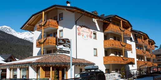 skiareál Paganella - 250 m, skibus - 50 m, Hotel Select - 50 m vybavenost a služby: recepce / lobby / wi-fi připojení k internetu, videohry*; úschovna lyží a lyžařských bot, výtah, vyhrazené