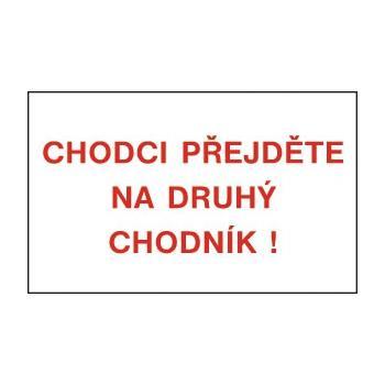 Na začátku ulice Nerudova v obou jízdních směrech bude umístěna dopravní značka Pozor práce na silnici.