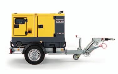 Elektrocentrály pro kontinuální provoz Modely QES 9-40 Elektrocentrály poháněné dieselovým motorem Kubota. Mobilita D/E dle ISO 8528-1:1993.
