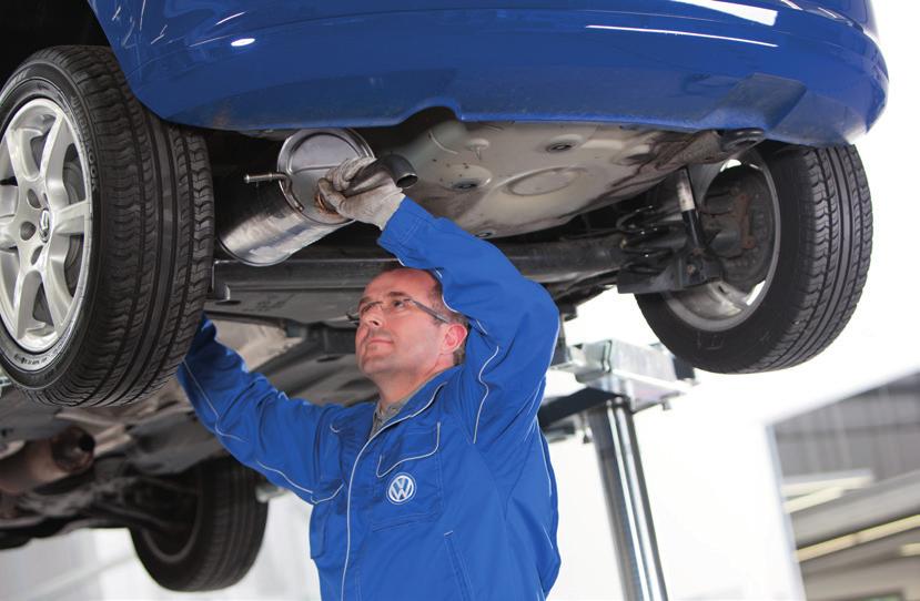 ROZSAH SERVISNÍCH ÚKONŮ KRYTÝCH SLUŽBOU VOLKSWAGEN SERVISNÍ BALÍČKY VARIANTA SERVICE Zahrnuje servisní úkony předepsané výrobcem.