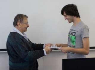 Ondřej Skalík 2. místo Jiří Gallo 1. místo STOČ, Zlín, 26. 4. 2018, 2.