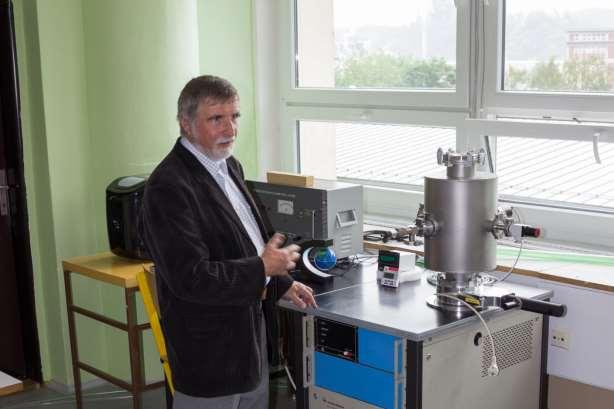 techniky jsme zmodernizovali laboratoř,