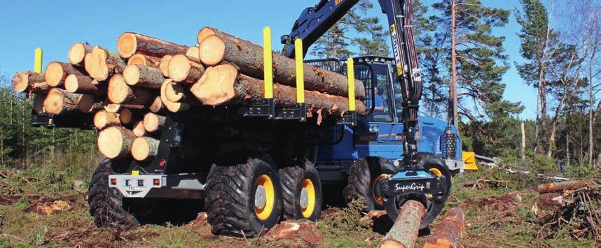 ROBUSTNÍ VELKÝ VYVÁŽECÍ TRAKTOR PRO EFEKTIVNÍ PŘEPRAVU 260 kn tažné síly silná a jedinečná transmise Plynulá hydrostatická transmise s celkovou