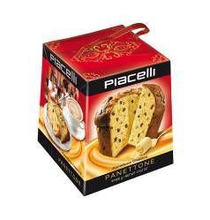 Piacelli Panettone Classico - Italský sladký chléb s kousky sušeného a