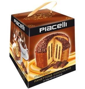 PANETTONE italský sladký chléb s příchutí Piacelli Panettone Cioccolato - Italský sladký