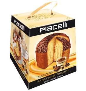 náplní 750, kód: 1199980-186,- Kč/kus Piacelli Panettone Chocolate - Italský sladký chléb