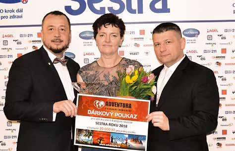 Arturem Lukšou, MBA SKUPINA AGEL 8 Ocenění Sestra mého srdce získala paní Lenka Holubová z Vítkovické nemocnice díky tisícům hlasujících pacientů, kteří ji ve veřejné soutěži podpořili svými hlasy.