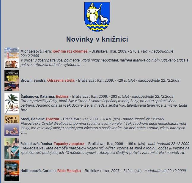 Novinky v