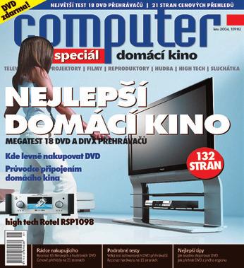 dopisy Domácí kino na Slovensku Peter Vojnár: Bol som v lete na dovolenke v Českej republike a kúpil som si váš speciál Domáce kino.
