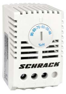 SCHRACK-INFO Termostaty a regulátor slouží k řízení teploty vytápění nebo