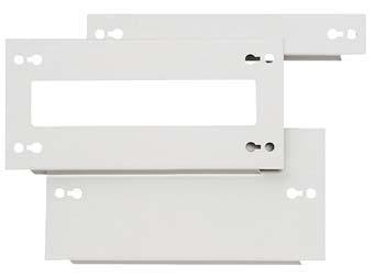 Modul 2000 w Panely čelní přístrojové a plné 48 IL051103-H IL066101-H IL05XXXXXX IL9022XXXX w SCHRACK-INFO Přístrojové panely s výřezem výšky 45 mm nebo panely bez výřezu Upevnění - patentovaný