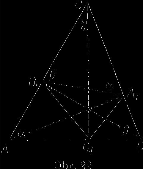 Zamyslete se nad tím, zda může být libovolný bod této kružnice zvolen za vrchol A trojúhelníku.] 16. Trojúhelník pat vý ek.