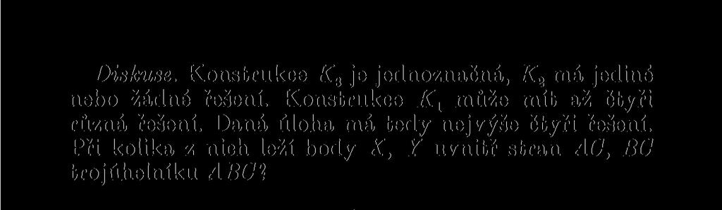 40 Všimněte si, že přímka BC udává jednak směr úsečky YB hledané lomené čáry, jednak se uplatňuje jako jedna základní křivka, která obsahuje bod Y.