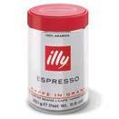 EDUSCHO AROMA CLASSIC 250 g, mletá káva 1 kg = 7,160 ILLY 250 g, zrnková káva 1 kg =