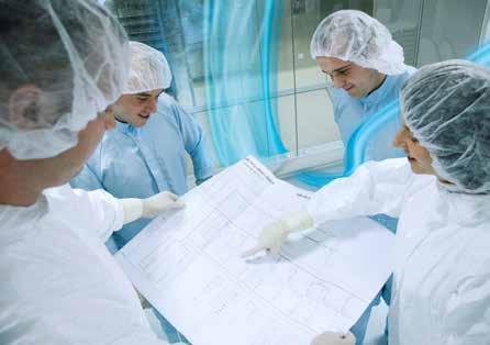 HERAEUS HANAU (Hanau, Německo) Výroba kardiostimulátorů Projekt a realizace klimatizace s cirkulací vzduchu 25 000 m 3