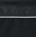 Stahování v pase pomocí elastické šňůrky. 6 kapes. 94% polyester 6% elastan vrstvý materiál. Vsadky: oxfordský polyester povlékaný polyuretanem.
