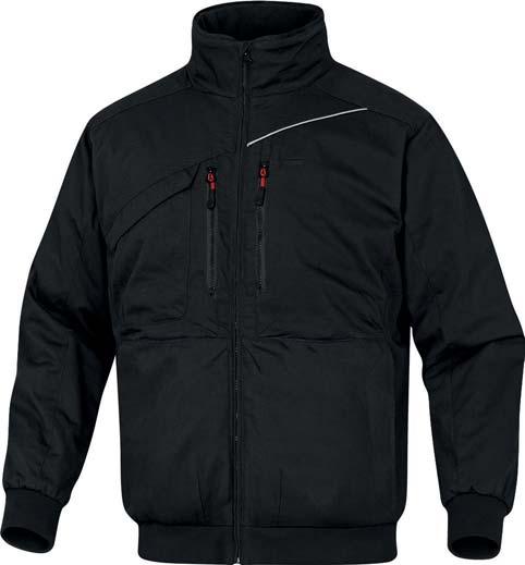 Pletené manžety a spodní část oděvu. 5 kapes Polyester polar fleece 540 g/m². Šedá Zateplená mikina, polar flis.