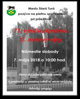 Pretekári sa môžu prihlásiť najneskôr 4. mája 2018 do 12:00 h. na mailovej adrese: pastucha.lubomir@centrum.sk alebo tel. č. 0905 675 837.