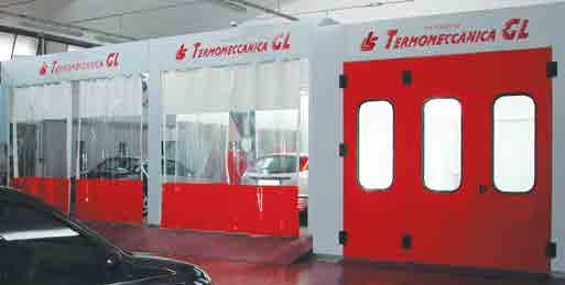 Tradiční renomovaná společnost Termomecanicca GL již po řadu let produkuje lakovací techniku v širokém