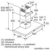 LC96QBM50 Komínový odsavač 