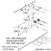 LC67BF532 Komínový odsavač 