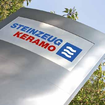 3 KERAMIKA NEJVYŠŠÍ KVALITY FIRMA STEINZEUG-KERAMO Steinzeug-Keramo, společnost patřící k Wienerberger AG, je největším evropským výrobcem kameninových trub a tvarovek pro