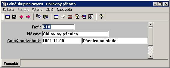 Spoločný colný sadzobník: Pri vyhotovených faktúrach o dodávkach poľnohospodárskych plodín alebo kovov a kovových predmetov ( 69 ods. 12 písm.