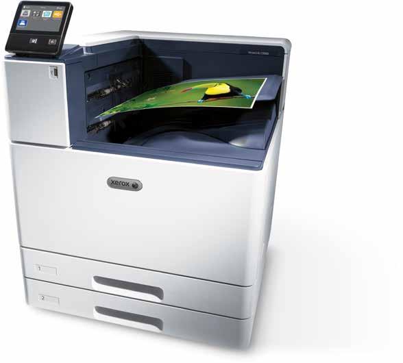 Barevná tiskárna Xerox VersaLink C9000 Konzistentní barevný tisk, vyladěný profesionálními nástroji pro správu barev. Výjimečná podpora médií. Bezkonkurenční výkon a spolehlivost.