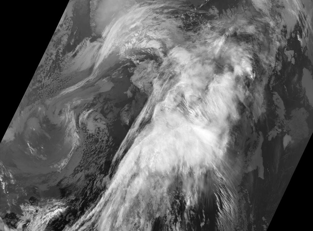 VIIRS kanál M15 (IR 10.7 µm) zvětšené.