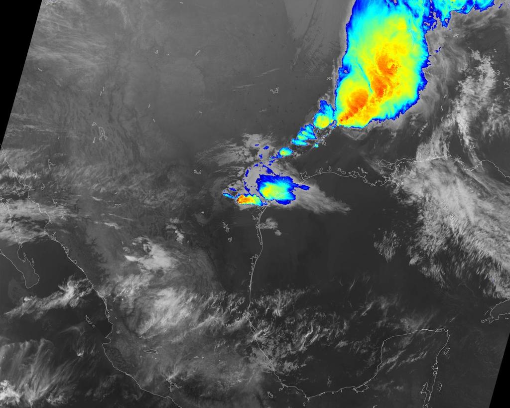 VIIRS kanál M15 BT