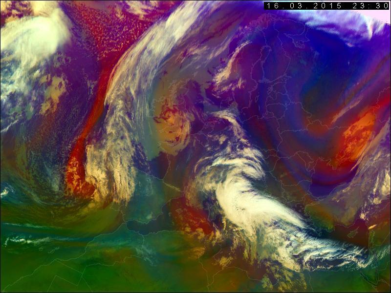 Vlny v airglow nejasného původu,