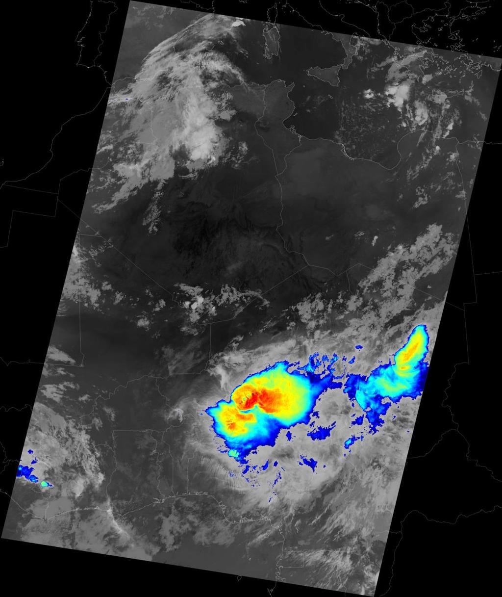 01:14 UTC Mohutné vlny v airglow