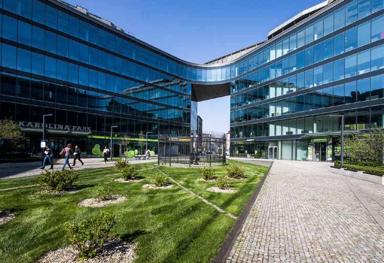 NOVÁ KAROLINA PARK Nová Karolina Park je unikátní projekt poskytující prvotřídní kanceláře a obchody v centru Ostravy.