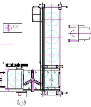 Maximální hmotnost stohu: 5 tun Zástavbová plocha linky: šířka 11 m x délka 11 m x výška 6,0 m Obrázek 7 Balicí linka (Packing line) 5.
