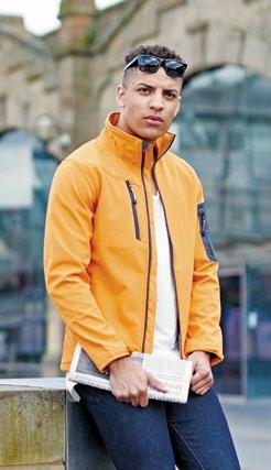 CZ2_CZ-KRONEN 812.17 TRA642 BUNDA UPROAR SOFTSELL 270 g/m² 100% polyester klasický softshell zapínání na zip 2 dolní kapsy na zip 813.