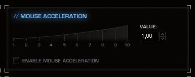 ADVANCED SETTINGS Polling Rate (Dotazovací frekvence) Dotazovací frekvence je frekvence snímání. Vyjadřuje počet dotazů, které počítač za časovou jednotku odešle na laserový snímač.